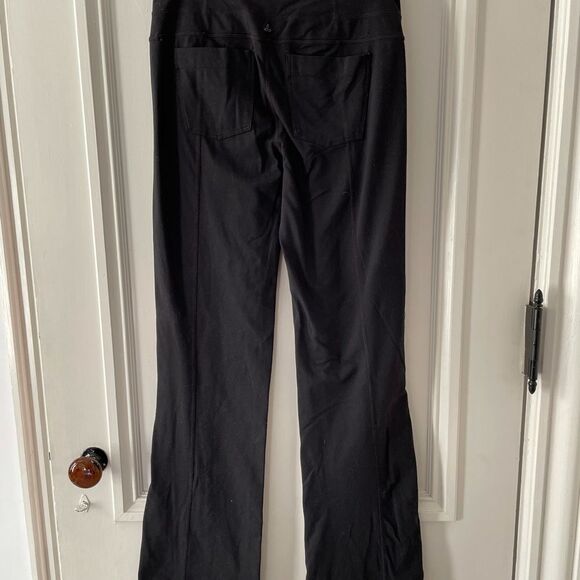 Prana black flare leggings w/pockets Small tall - Picture 3 of 4